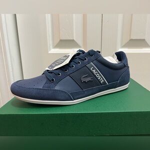 Lacoste Men's Chaymon Suede/Leather Sneakers